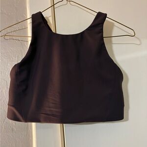 Athleta Dark Purple Crop Top